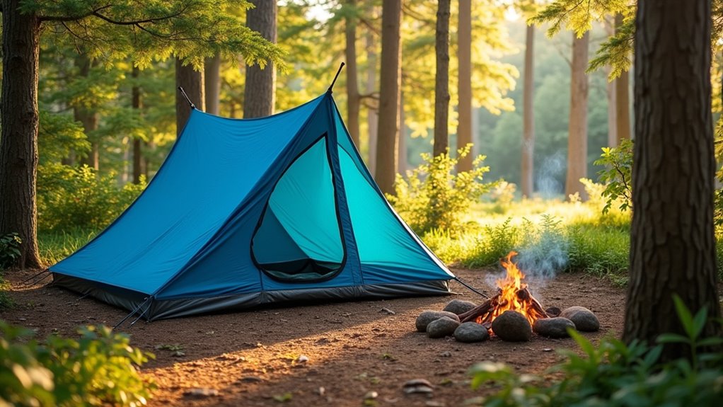 a frame and teepee shelters