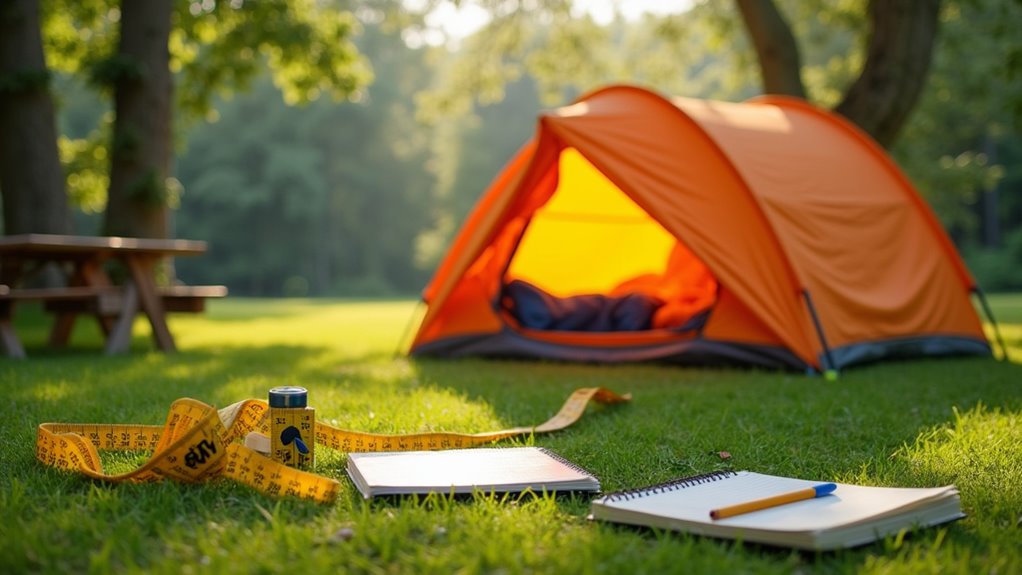 accurate tent surface area calculations