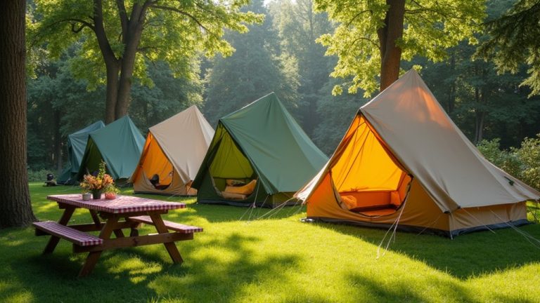 affordable camping tents available