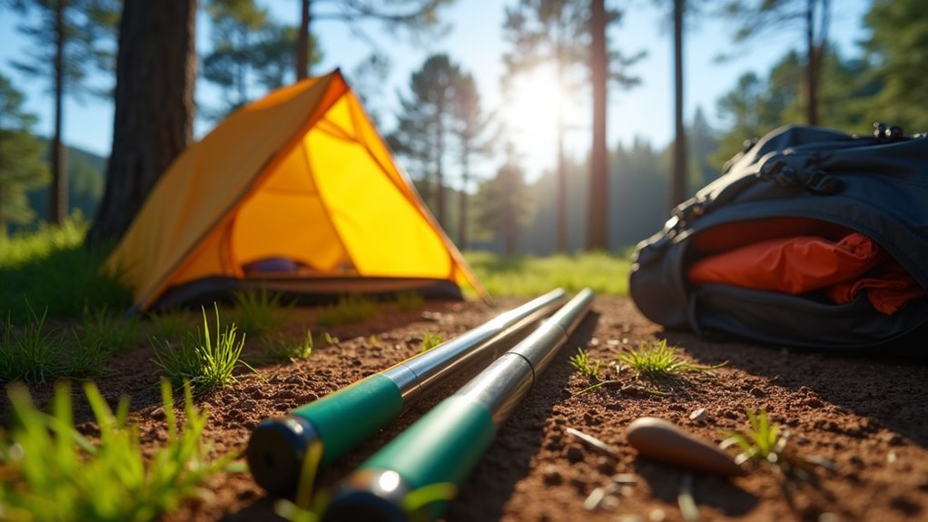 assemble tent poles correctly