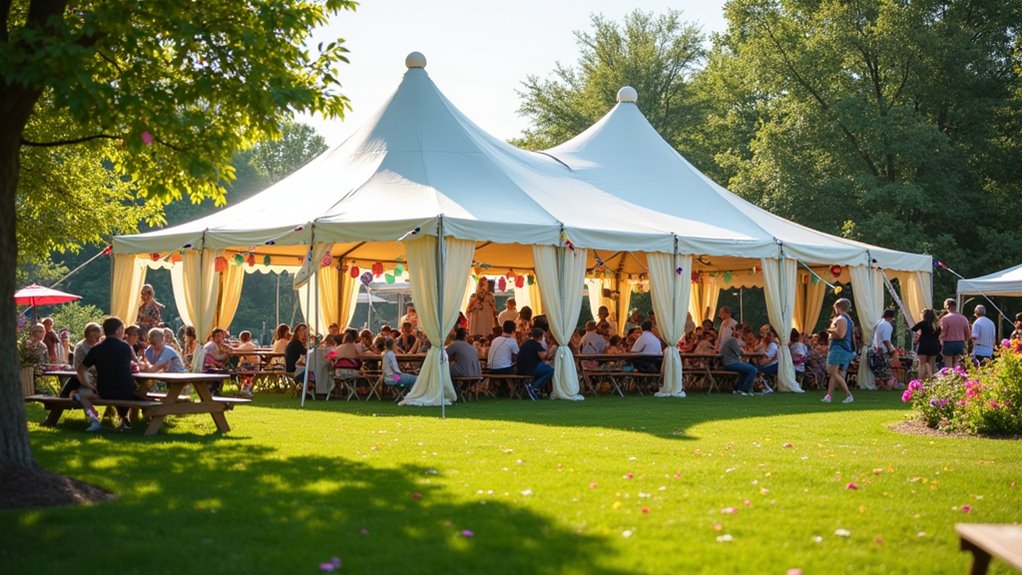 book tents early enjoy