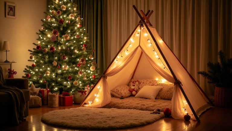 build a festive tent