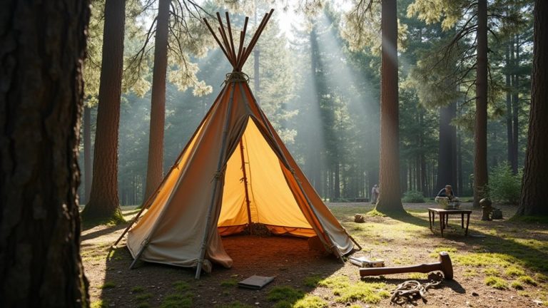build a teepee tent