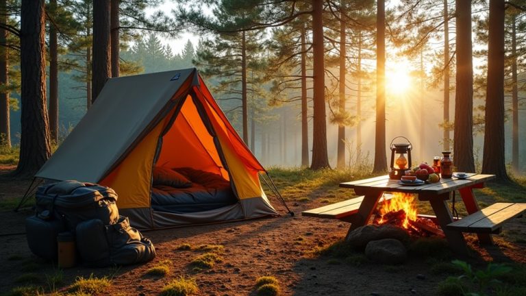 camping essentials for tenting