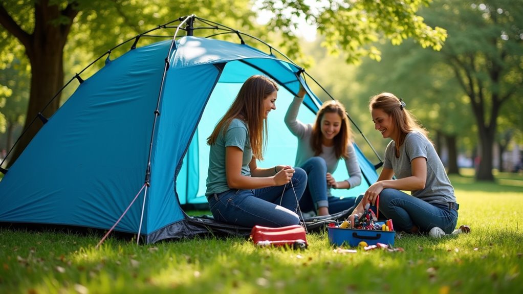 canopy tent setup tips