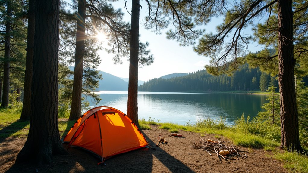 choose safe camping location