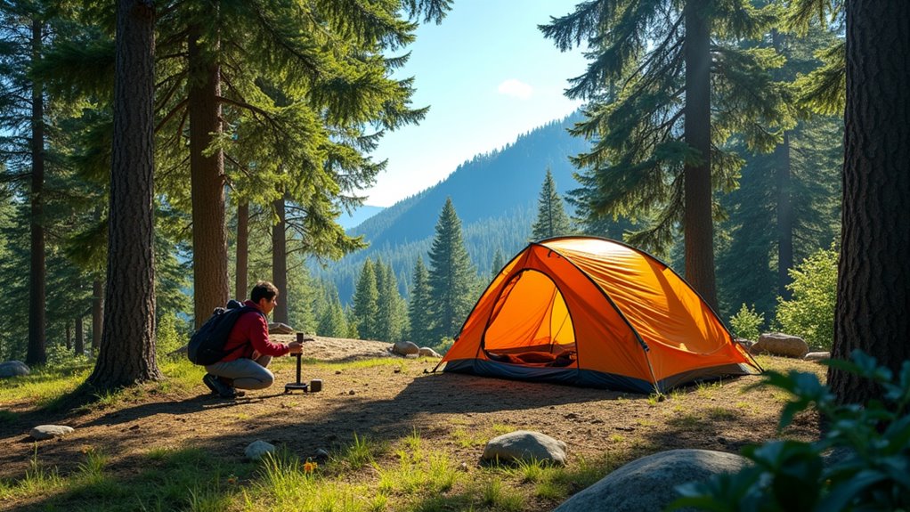 choose safe camping site