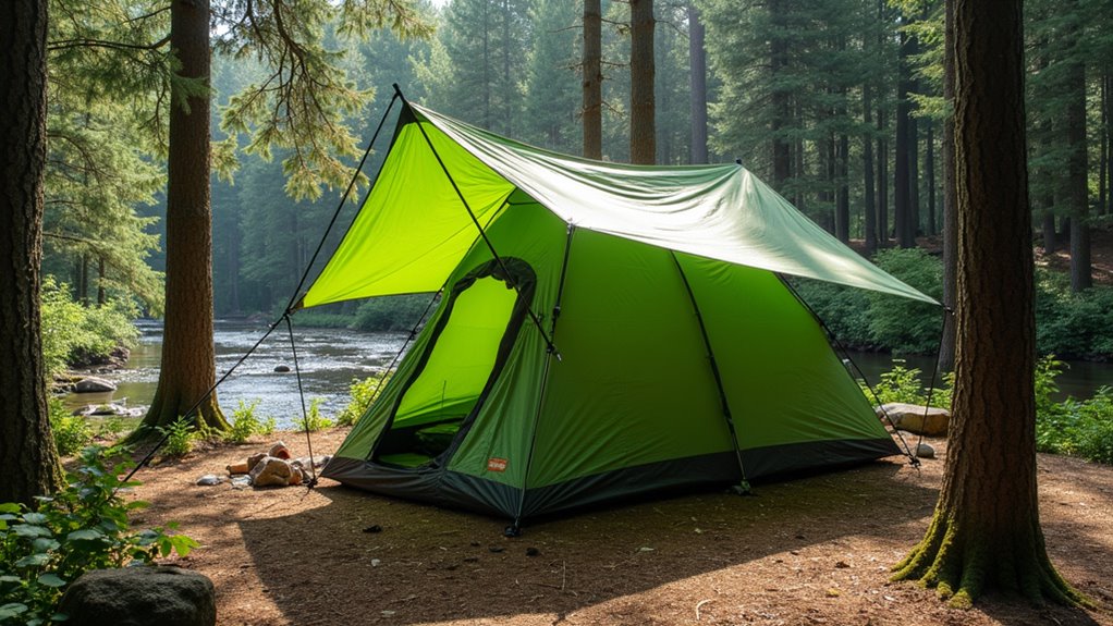 choose safe tarp location