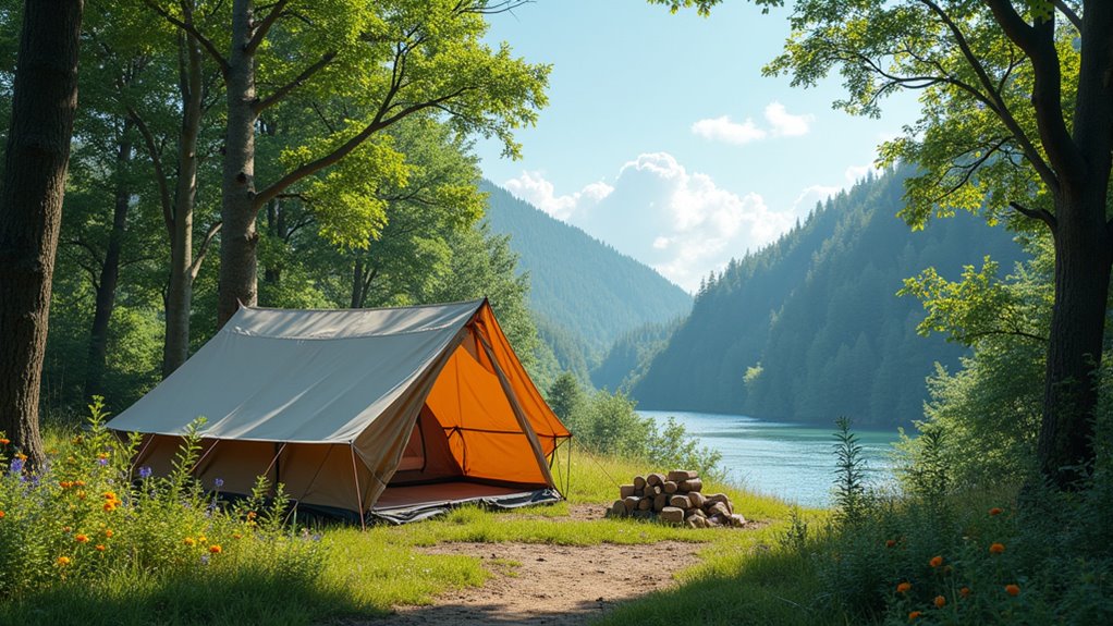 choosing a safe campsite