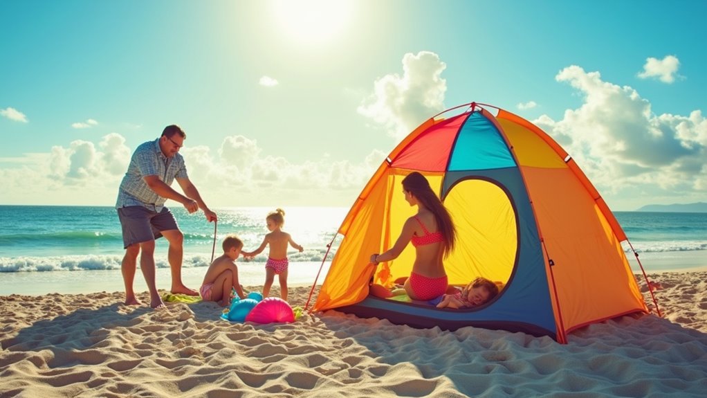choosing the perfect beach tent