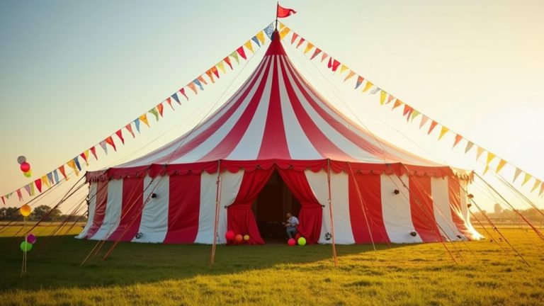 circus tent drawing tutorial