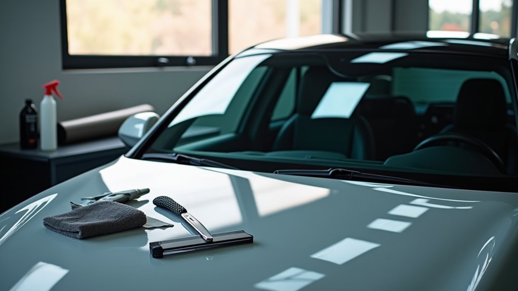 clean window surface thoroughly