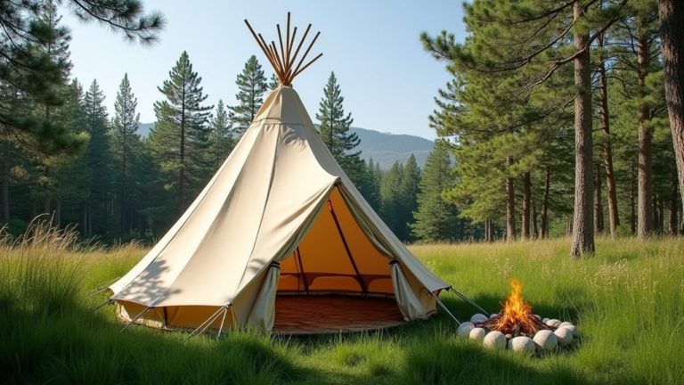 construct a teepee tent
