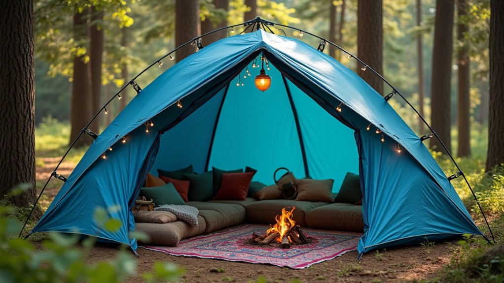 cozy tent setup ideas