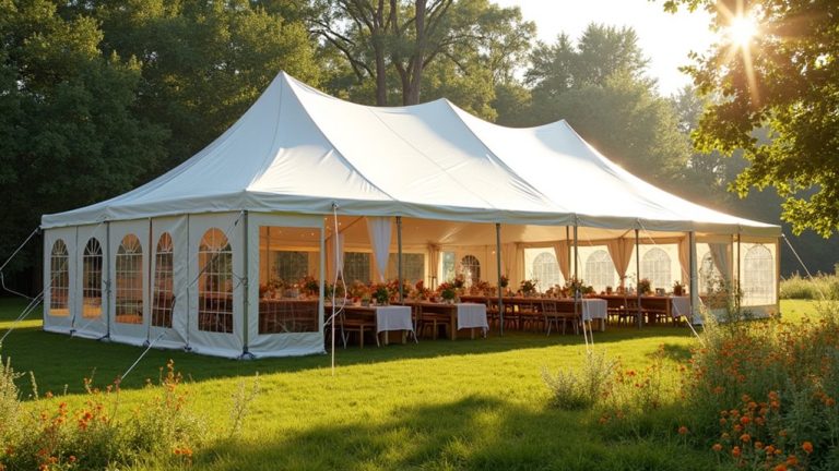 dimensions of a tent