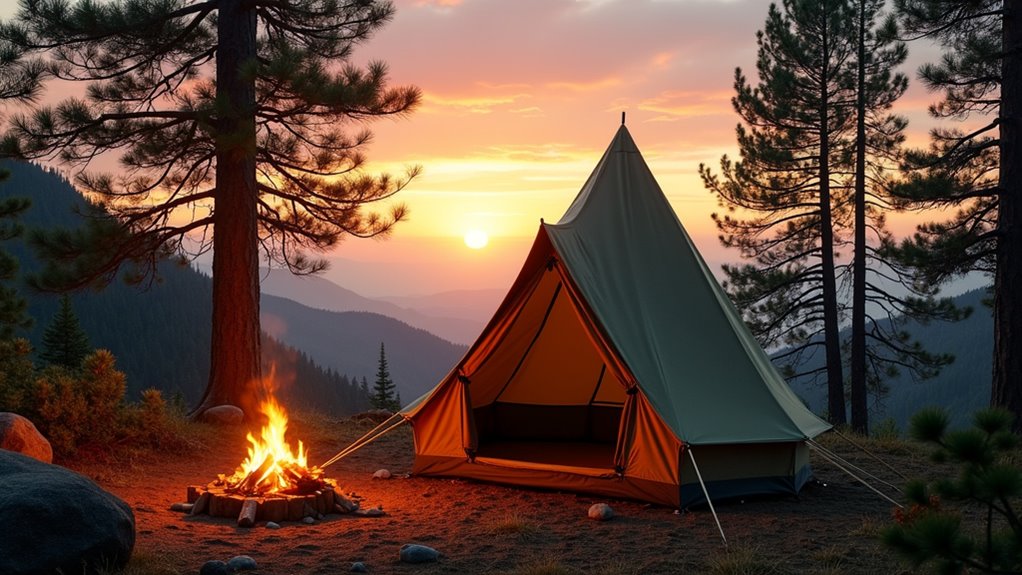 durable lightweight a frame tent