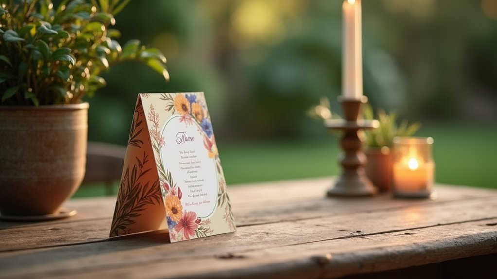 effective table tent design