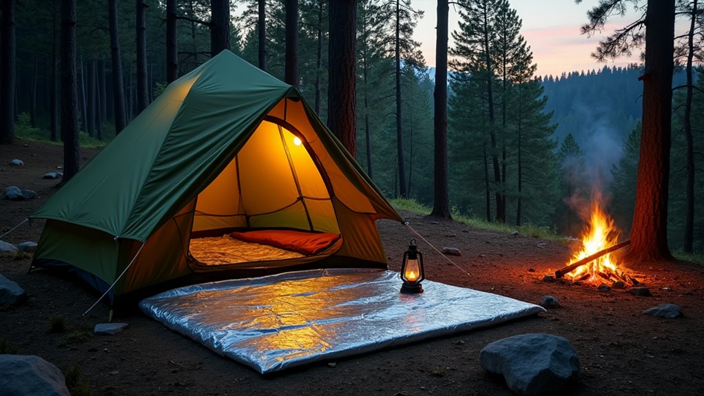 effective tent floor insulation