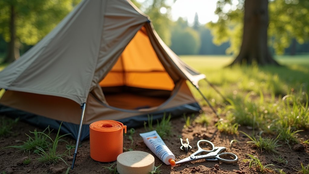 essential tent repair tools