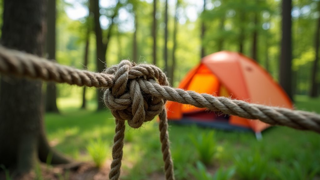 essential tent setup knots