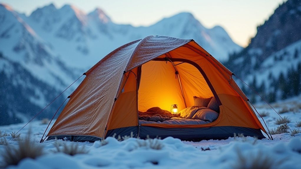 extreme weather tent features