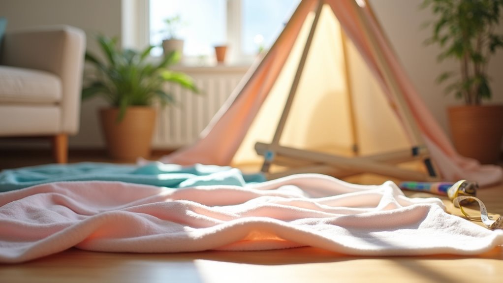 fabric preparation for tents