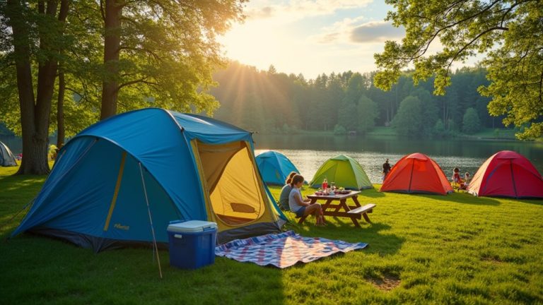 finding a tent location