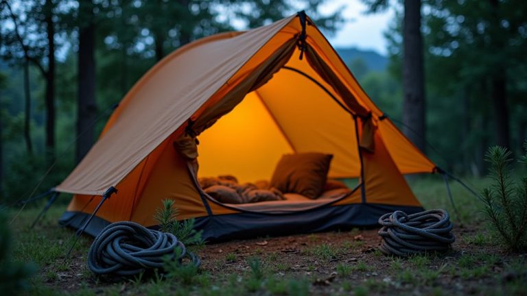 fold and secure tent