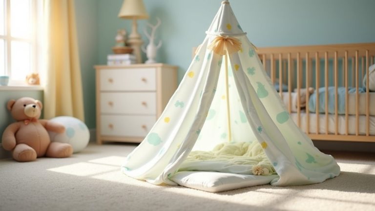 fold kindersense crib tent