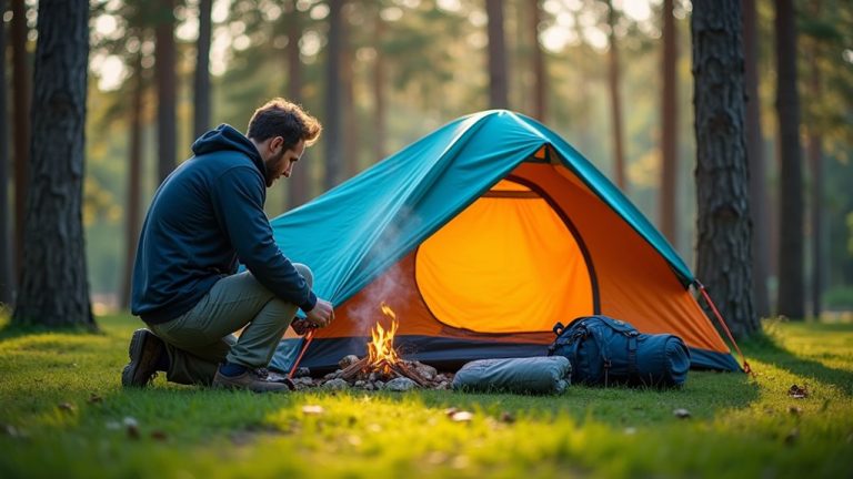 fold the tent properly