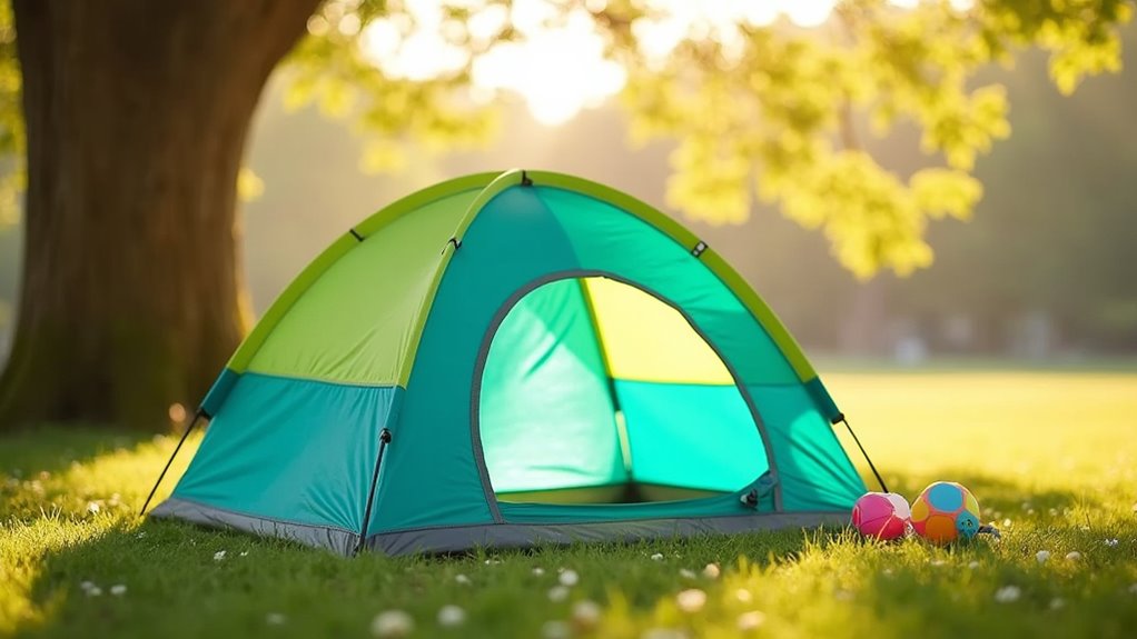 forming circular tent arcs