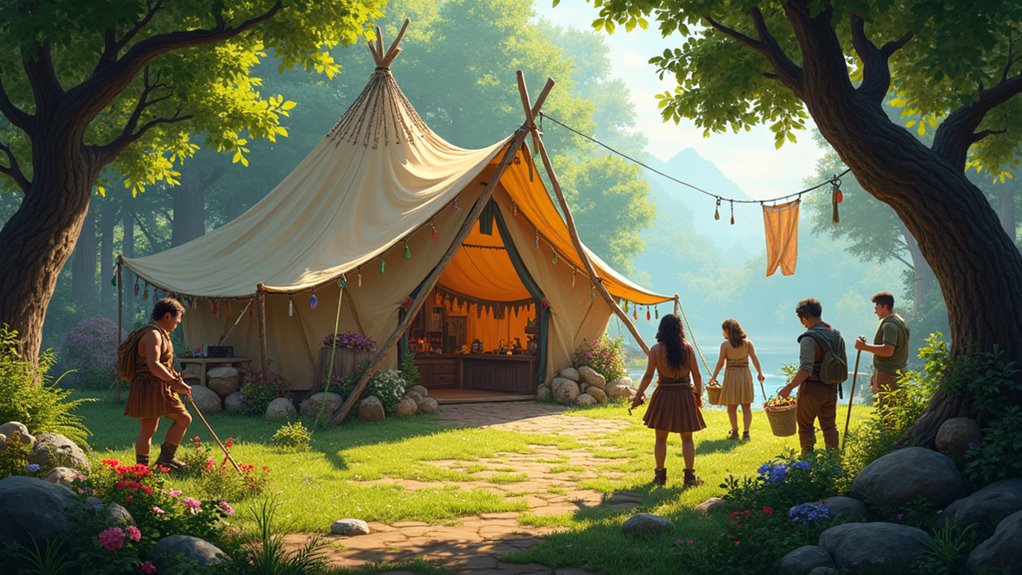 gather resources for construction