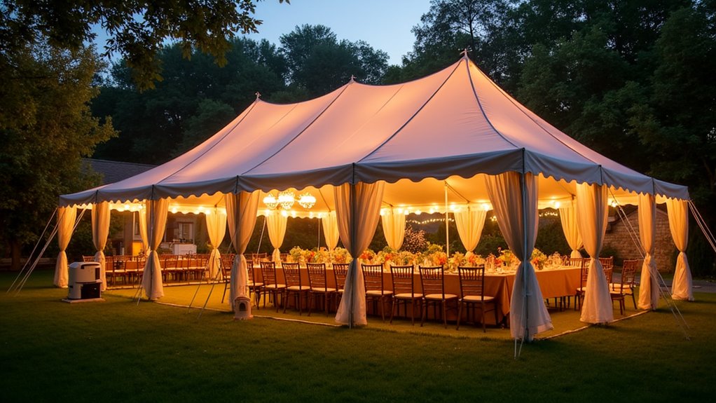 heating efficiency tent tips