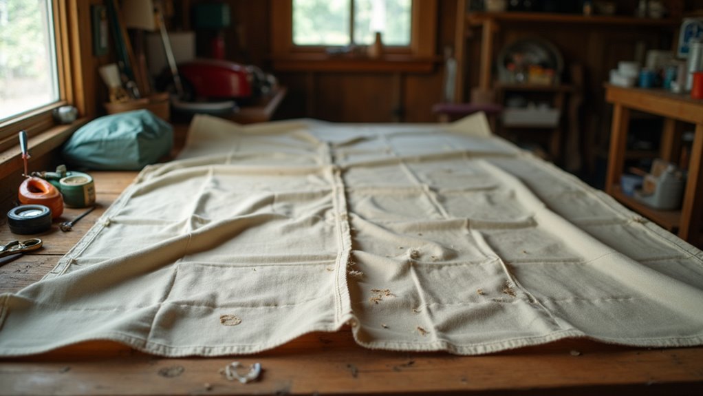 inspect and maintain canvas