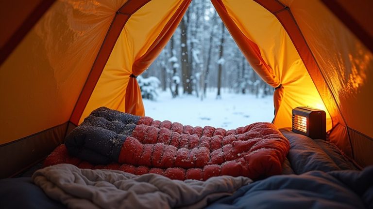 insulating tents for winter
