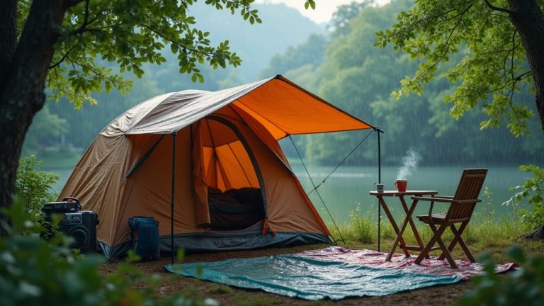 keep tent waterproofed properly