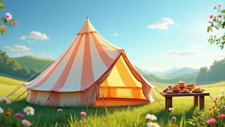 location of gbbo tent