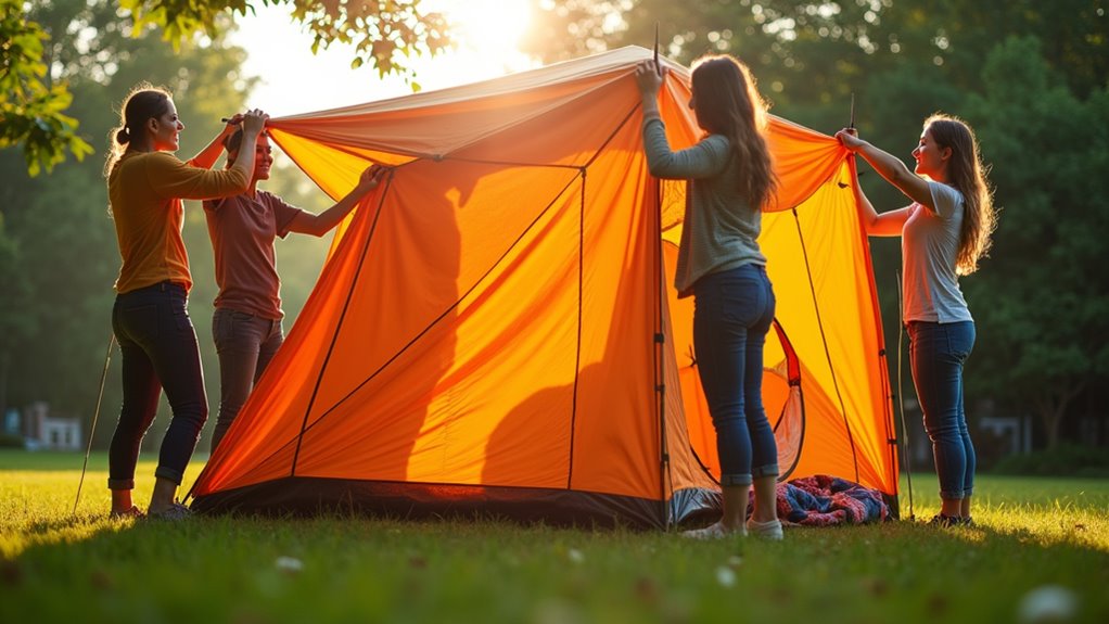 lower canopy and frame