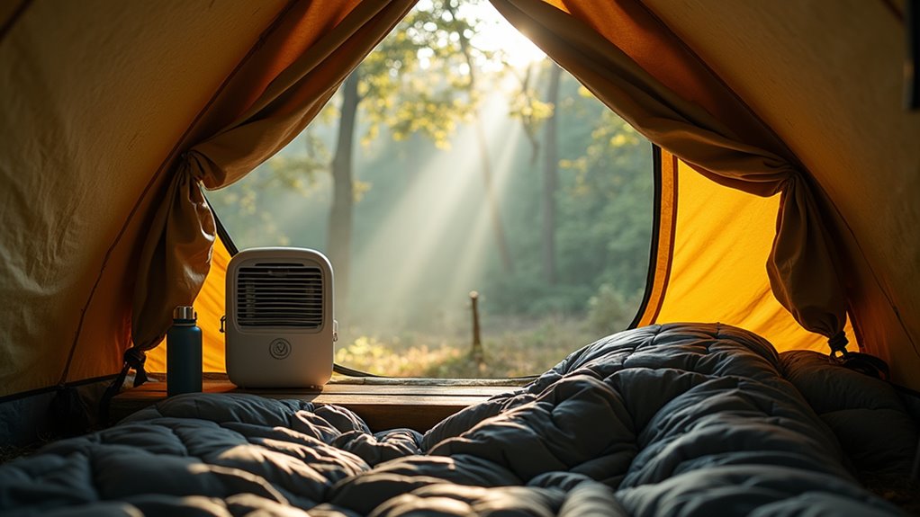 manage tent moisture effectively