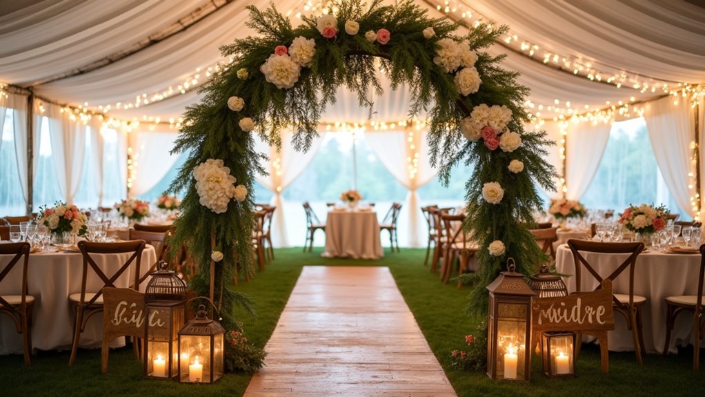 memorable wedding entrance design