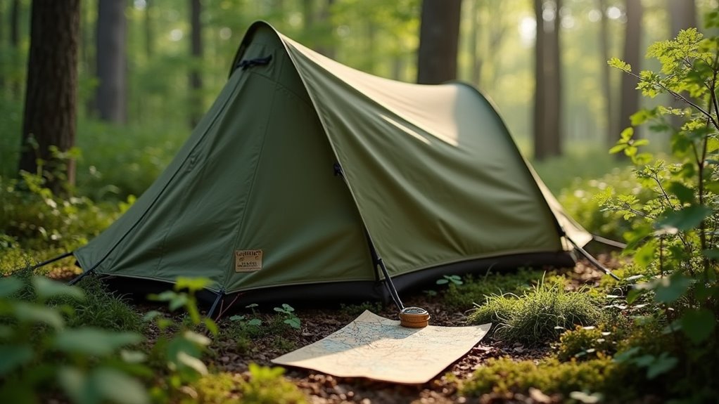 military inspired portable shelters