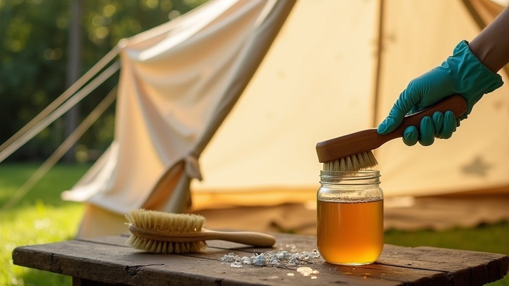 mold removal for tents