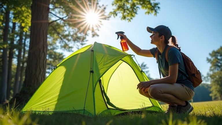 mold removal from tents