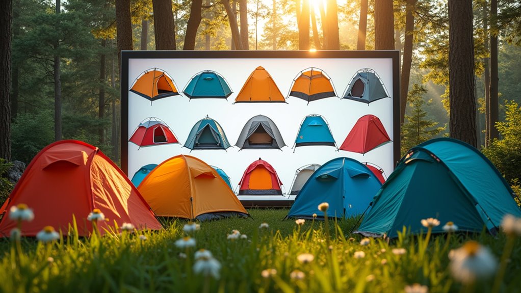 online tent shopping advantages
