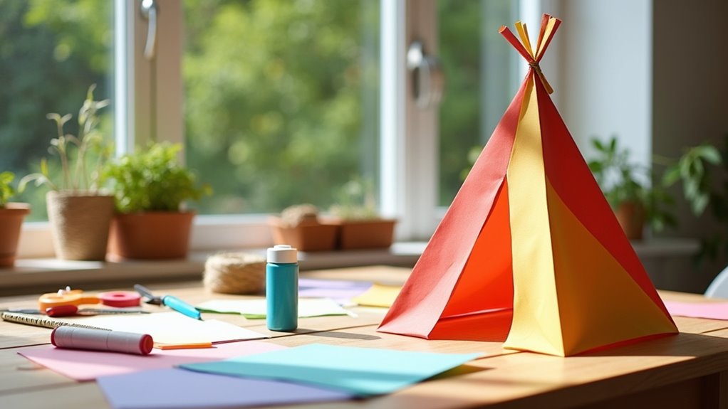 paper tent construction materials