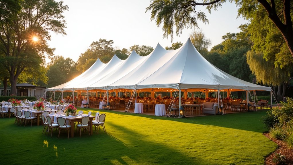 plan ample tent space