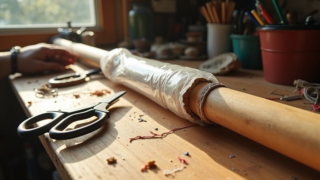 plastic bottle tent repair