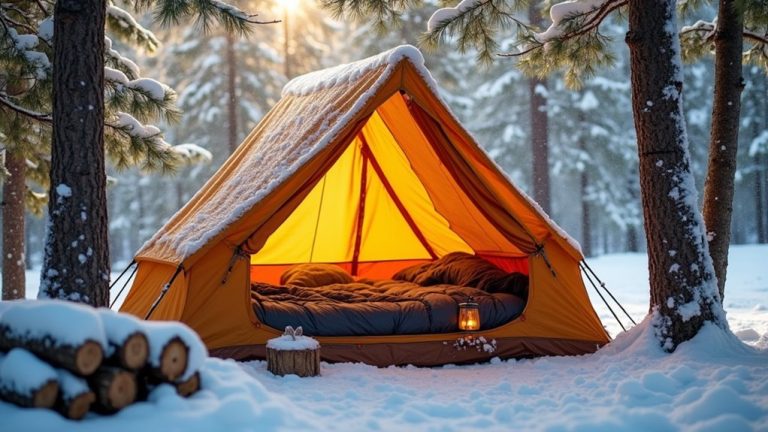 prepare tent for winter