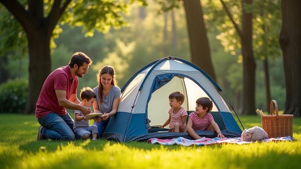 prepare tent setup efficiently