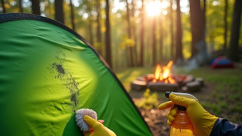 prevent mold in tents